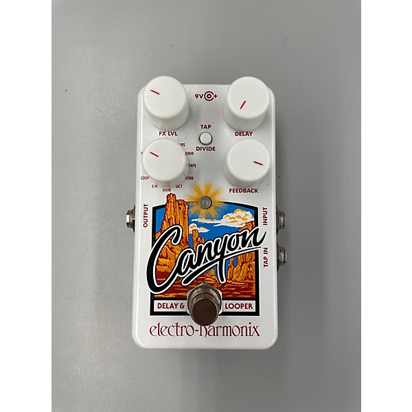Used Electro-Harmonix Canyon Delay and Looper Effect Pedal