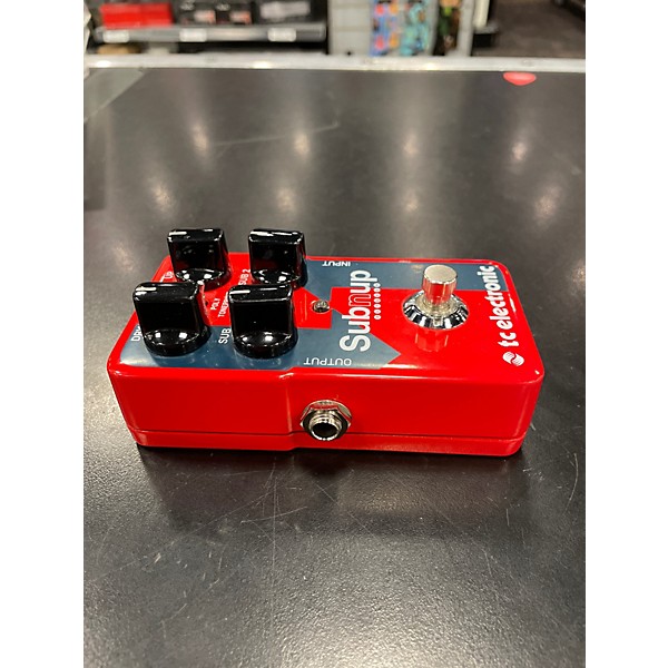 Used TC Electronic Sub N Up Octaver Effect Pedal