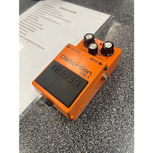 Used BOSS DS1 Distortion Effect Pedal
