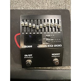 Used BOSS EQ200 Graphic Equalizer Pedal