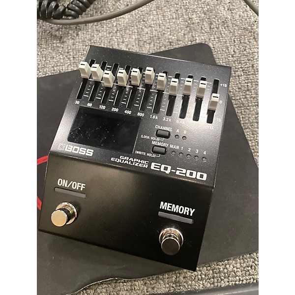 Used BOSS EQ200 Graphic Equalizer Pedal