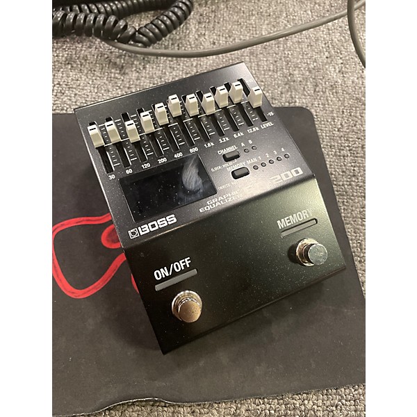 Used BOSS EQ200 Graphic Equalizer Pedal