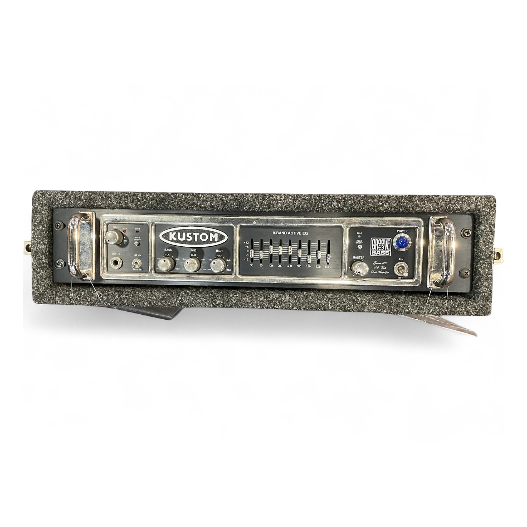 KUSTOM Groove 600HD Bass ヘッドアンプ Used Kustom Groove 600HD Bass Amp Head | Guitar Center