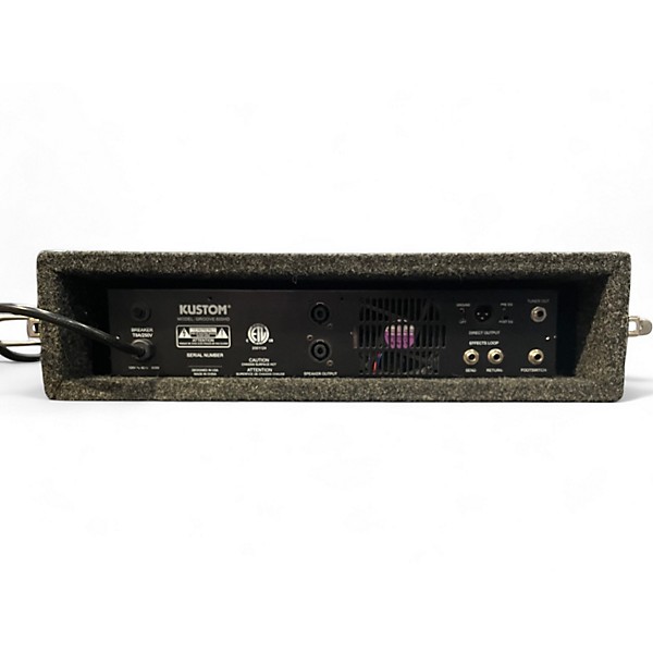 Used Kustom Groove 600HD Bass Amp Head
