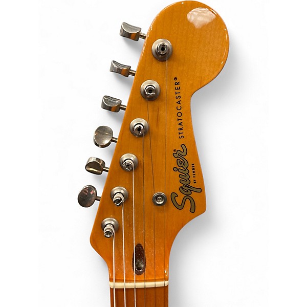 Used 2023 Squier Classic Vibe 1950S Stratocaster Blonde Solid Body Electric Guitar