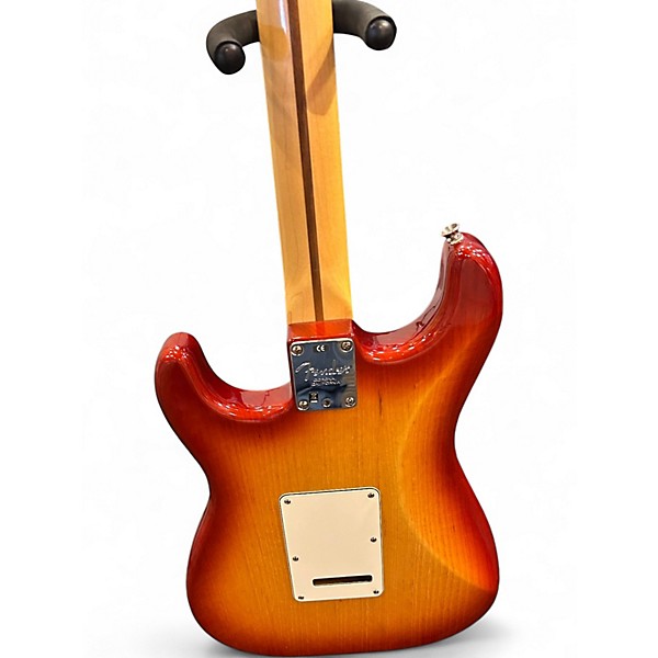 Used Fender American Standard Stratocaster 3 Color Sunburst Solid Body Electric Guitar
