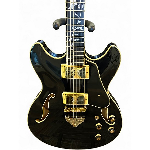 Used Ibanez AS93SP Artcore Expressionis Black Hollow Body Electric Guitar