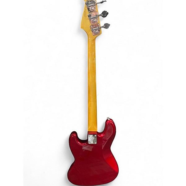 Used Fender VINTERA III JAZZ BASS Candy Apple Red Metallic Electric Bass Guitar