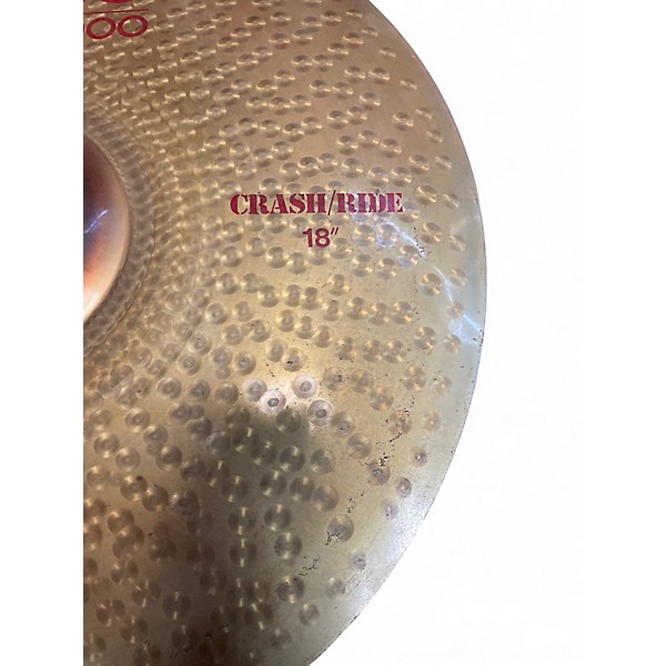 Used Paiste 18in Rude Classic Crash Ride Cymbal