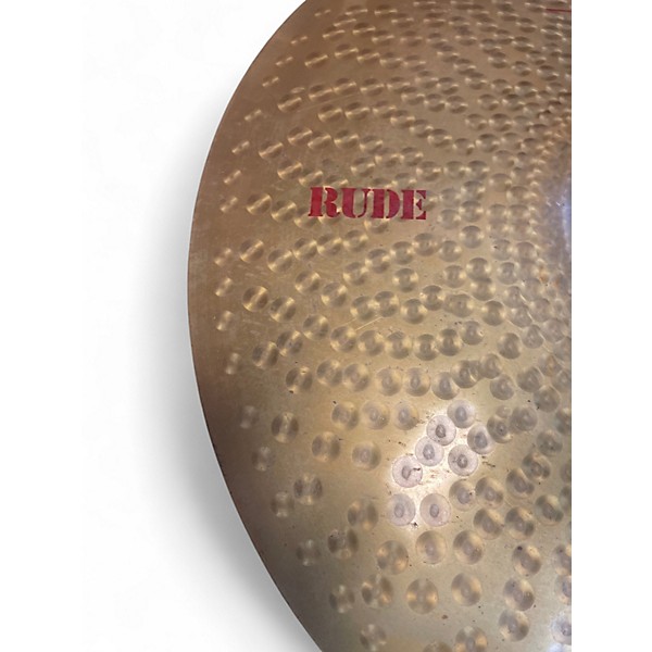 Used Paiste 18in Rude Classic Crash Ride Cymbal