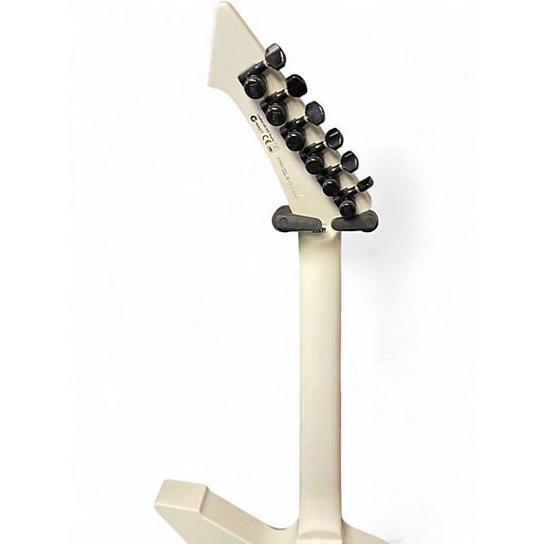 Used ESP LTD James Hetfield Snakebyte Snow White Solid Body Electric Guitar