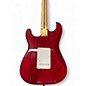 Used 2015 Fender Deluxe Players Stratocaster Trans Red Solid Body Electric Guitar