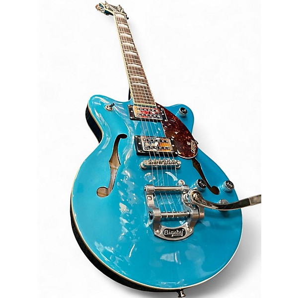 Used Gretsch Guitars G2657T Ocean Turquoise Solid Body Electric Guitar