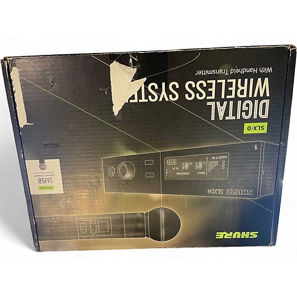 Used Shure SLXD24 SM58 Handheld Wireless System