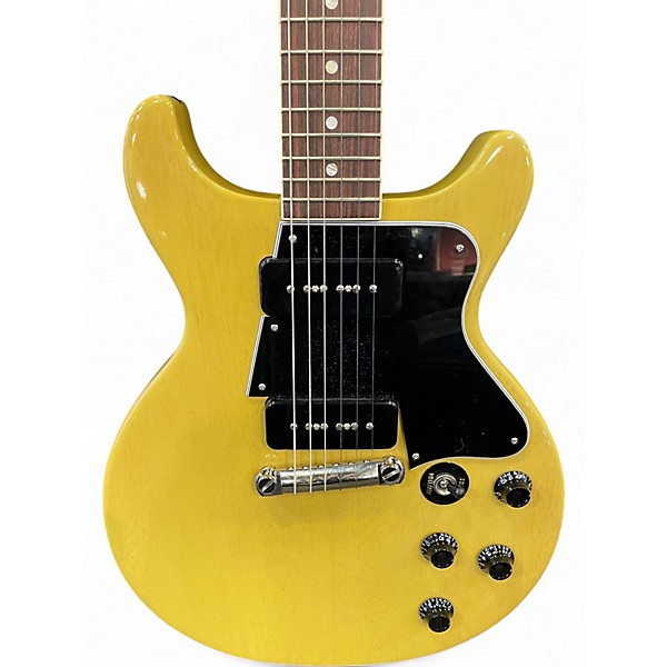 Used 2025 Gibson Les Paul Special Double Cut TV Yellow Solid Body Electric Guitar