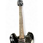 Used 2002 Epiphone ES335 Dot Ebony Hollow Body Electric Guitar