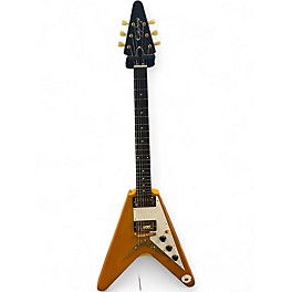 Used Epiphone Inspired By Korina V Natural Solid Body Electric Guitar