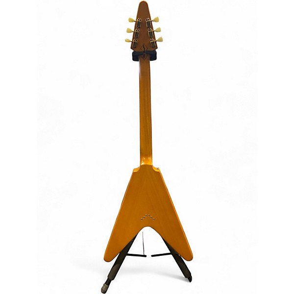 Used Epiphone Inspired By Korina V Natural Solid Body Electric Guitar