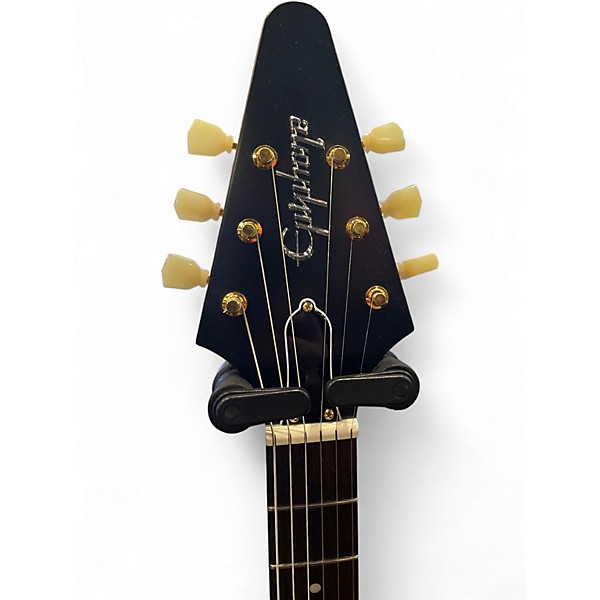 Used Epiphone Inspired By Korina V Natural Solid Body Electric Guitar