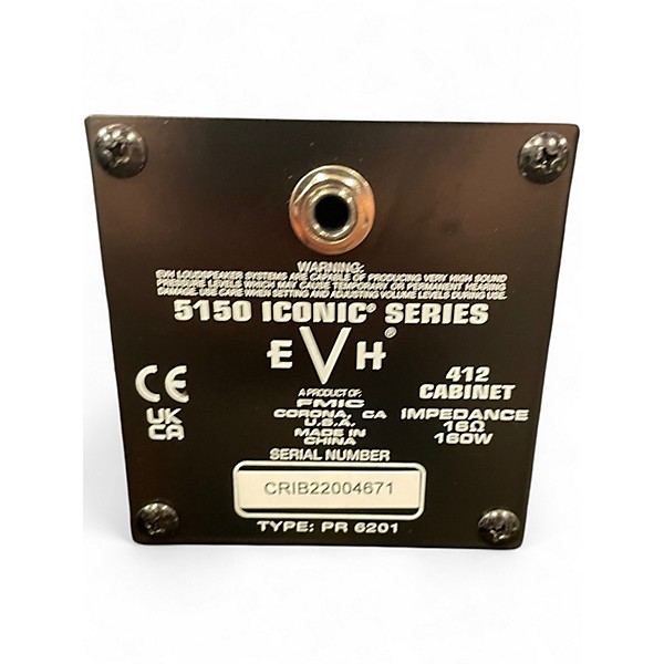 Used EVH 5150 ICONIC 412 Guitar Cabinet