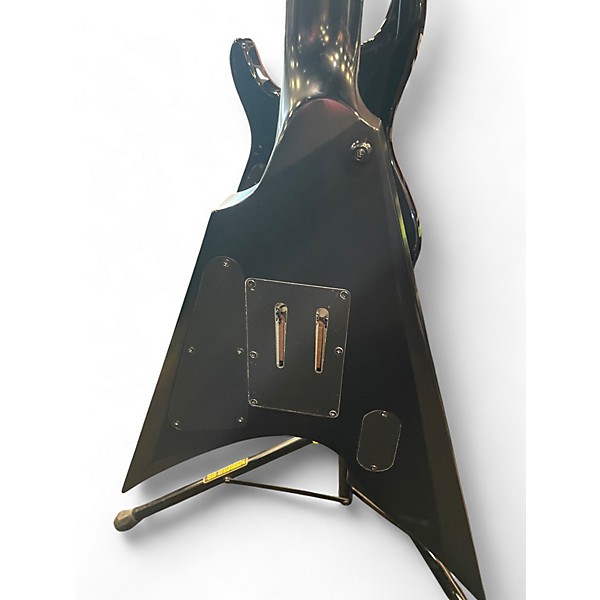 Used ESP LTD Arrow  Black Metal Solid Body Electric Guitar