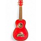 Used Makala Dolphin Ukulele Candy Red Burst Ukulele thumbnail