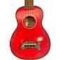Used Makala Dolphin Ukulele Candy Red Burst Ukulele