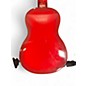 Used Makala Dolphin Ukulele Candy Red Burst Ukulele