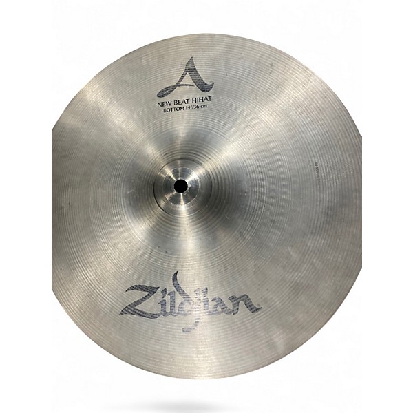 Used Zildjian 14in New Beat Hi Hat Pair Cymbal