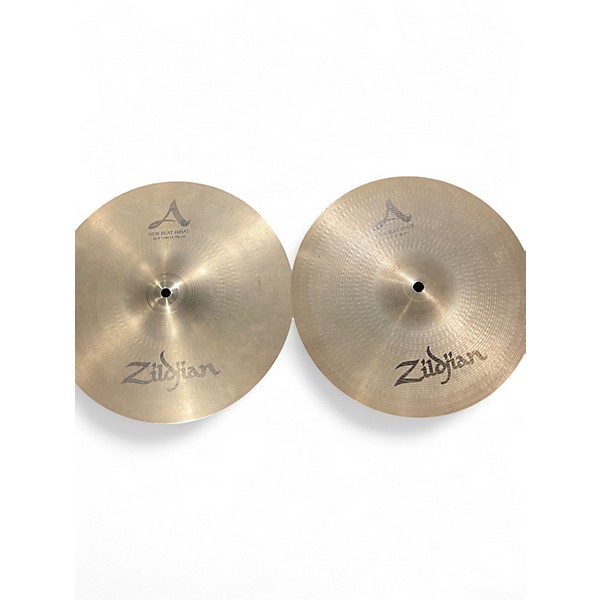 Used Zildjian 14in New Beat Hi Hat Pair Cymbal
