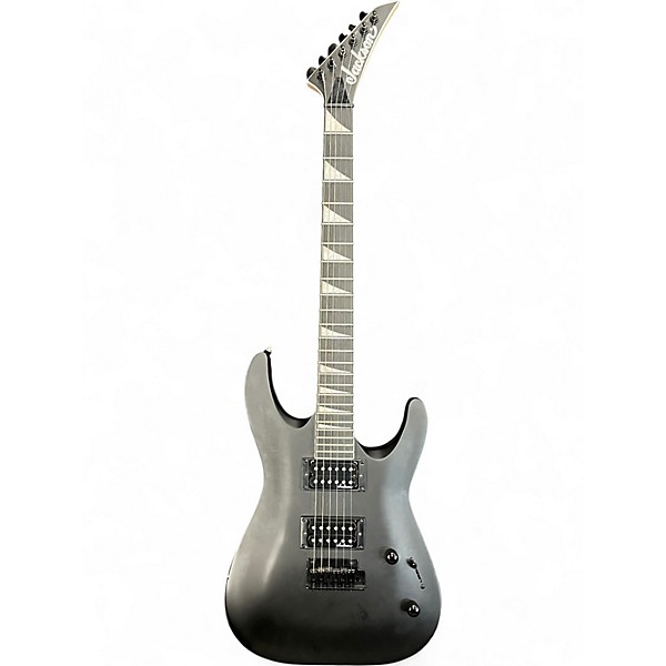 Used Jackson JS22 Dinky Satin Black Solid Body Electric Guitar