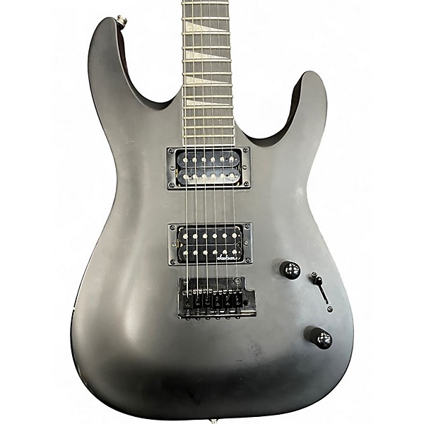 Used Jackson JS22 Dinky Satin Black Solid Body Electric Guitar