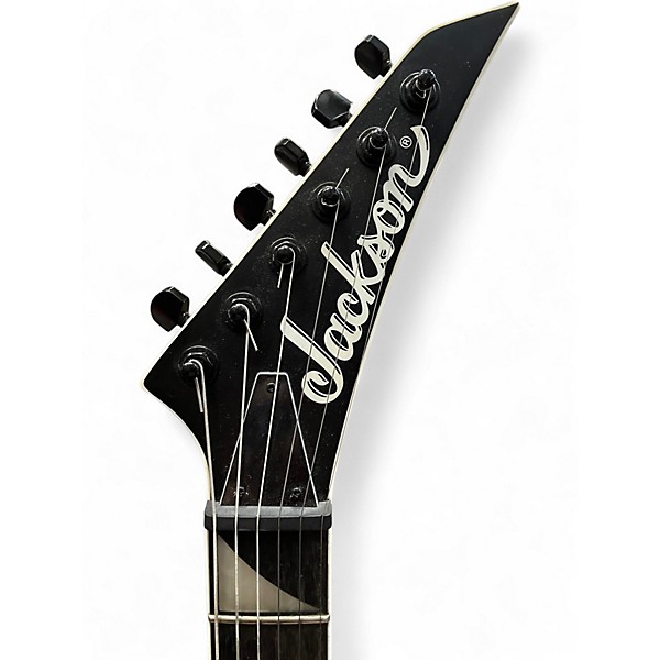 Used Jackson JS22 Dinky Satin Black Solid Body Electric Guitar