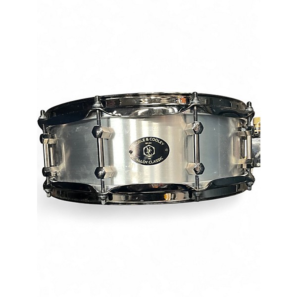 Used Noble & Cooley 14X5 ALLOY CLASSIC RAW CHROME Drum