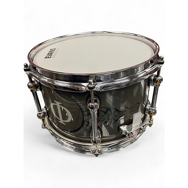 Used Pearl 10X5.5 Mike Mangini Signature Silver Drum