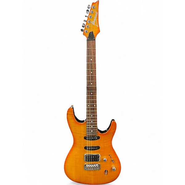 Used Ibanez SA260FM SA Series Sunburst Solid Body Electric Guitar