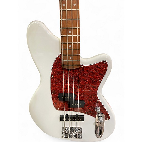 Used Ibanez TMB100 Talman 1P-04 White Electric Bass Guitar