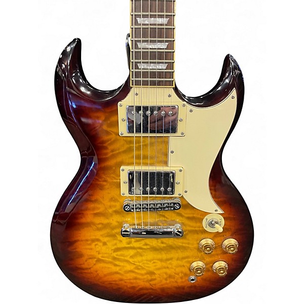 Used Greg Bennett Design by Samick TORINO Sunburst Solid Body Electric Guitar