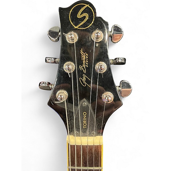 Used Greg Bennett Design by Samick TORINO Sunburst Solid Body Electric Guitar