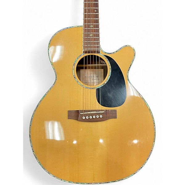 Used Takamine EG460SC Natural Acoustic Electric Guitar