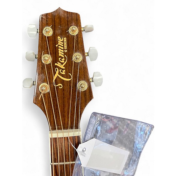 Used Takamine EG460SC Natural Acoustic Electric Guitar