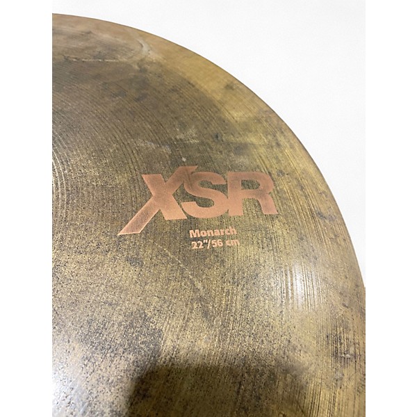 Used SABIAN 22in XSR Monarch Ride Cymbal