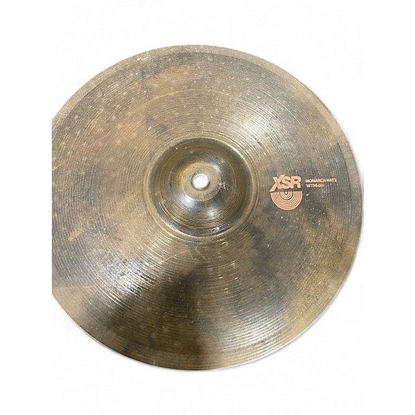 Used SABIAN 14in XSR Monarch Hi Hat Pair Cymbal
