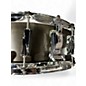 Used Canopus 5X14 Yaiba Sword Snare Satin Black Drum