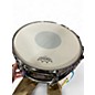 Used Canopus 5X14 Yaiba Sword Snare Satin Black Drum