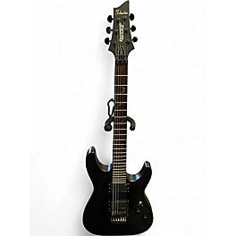 Used Schecter Guitar Research DAMIEN FR Black Solid Body Electric Guitar
