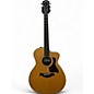 Used Taylor 214CE Natural Acoustic Electric Guitar thumbnail