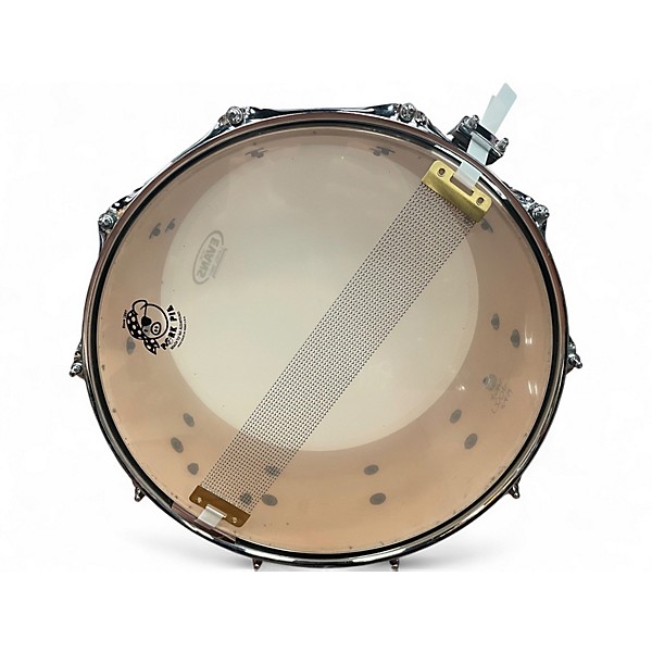 Used Pork Pie USA 14in ROSEWOOD ZEBRA MAPLE ROSEWOOD ZEBRA MAPLE Drum