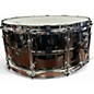 Used Pork Pie USA 14.25in BIG BLACK BOB NICKEL Black Chrome Drum