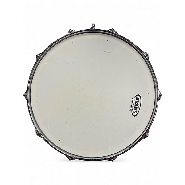 Used Pork Pie USA 14.25in BIG BLACK BOB NICKEL Black Chrome Drum